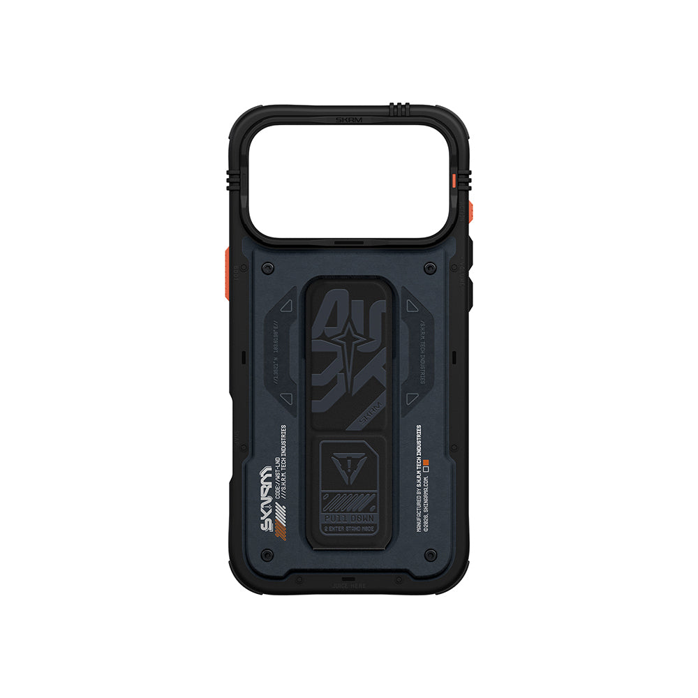 Skinarma Aegis iPhone 17 Pro Desenli Airbag Tasarımlı Standlı Kılıf Skinarma Aegis iPhone 17 Pro Desenli Airbag Tasarımlı Standlı Kılıf